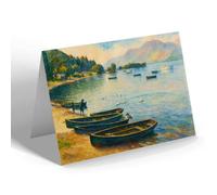 NOTELET - Ben Lomond from Luss (a) - Vintage Art Style
