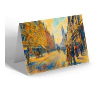 NOTELET - Birmingham. Corporation Street (d) - Vintage Art Style