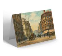 NOTELET - Birmingham. New Street (c) - Vintage Art Style