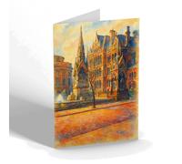 NOTELET - Birmingham. The University (a) - Vintage Art Style