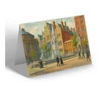 NOTELET - Birmingham. The University (c) - Vintage Art Style