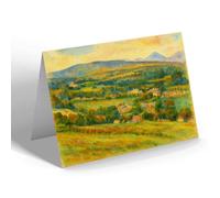 NOTELET - Blair Atholl. from Hill of Tulloch - Vintage Art Style