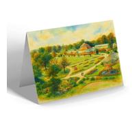 NOTELET - Botanic Gardens, Glasgow (a) - Vintage Art Style