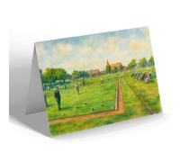 NOTELET - Bowling Green, The Park, Kettering - Vintage Art Style