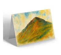 NOTELET - Brecon Beacons, Pen-y-Fan (2905 Feet) - Vintage Art Style