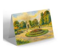 NOTELET - Bridgwater. Blake Gardens - Vintage Art Style