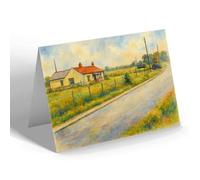 NOTELET - Bungalow Tea Rooms, Charnock Richard (a) - Vintage Art Style
