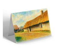 NOTELET - Burns' Cottage, Alloway - Vintage Art Style