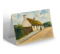 NOTELET - Burns' Cottage, Ayr (a) - Vintage Art Style