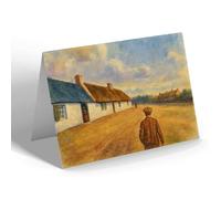 NOTELET - Burns' Cottage, Ayr (d) - Vintage Art Style