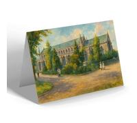 NOTELET - Bury St Edmunds. St James' Church (b) - Vintage Art Style