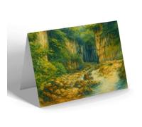 NOTELET - Buxton. Lovers Leap - Vintage Art Style