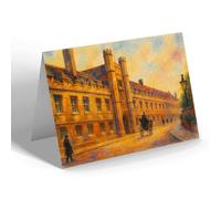 NOTELET - Cambridge. Christ's College - Vintage Art Style