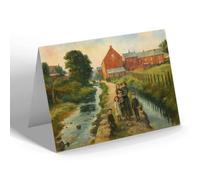 NOTELET - Campbeltown. The Mill (b) - Vintage Art Style