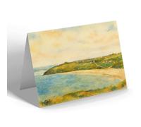 NOTELET - Carbis Bay, St Ives (d) - Vintage Art Style