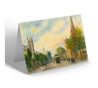 NOTELET - Cardiff. Newport Road (c) - Vintage Art Style
