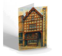 NOTELET - Chester. God's Providence House (a) - Vintage Art Style