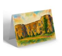 NOTELET - Chirk Castle - Vintage Art Style