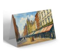 NOTELET - Church Street, Liverpool - Vintage Art Style