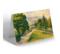 NOTELET - Church Stretton (a) - Vintage Art Style