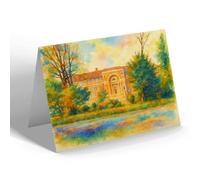 NOTELET - Clare College, Cambridge - Vintage Art Style