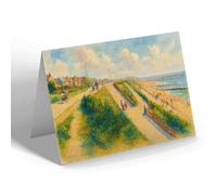 NOTELET - Cliff Walk, Clacton-on-Sea - Vintage Art Style