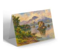 NOTELET - Colleen Bawn Rock, Killarney (a) - Vintage Art Style