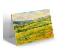 NOTELET - Corndean Wood/Cleeve Hill, Winchcombe - Vintage Art Style