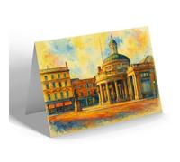 NOTELET - Cornhill, Bridgwater - Vintage Art Style