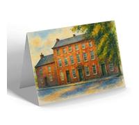 NOTELET - Cowper Museum, Olney - Vintage Art Style