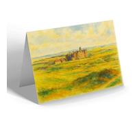 NOTELET - Cruden Bay Hotel - Vintage Art Style