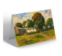NOTELET - Dale Head, Youths' Hostel, Duddon Valley - Vintage Art Style