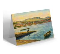 NOTELET - Dalintober from the Esplanade, Campbeltown - Vintage Art Style