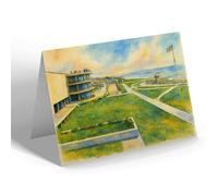 NOTELET - De-La-Warr Pavilion, Bexhill - Vintage Art Style