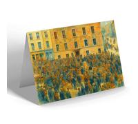 NOTELET - Dundee. Market Day, Greenmarket - Vintage Art Style