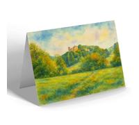 NOTELET - Dunster Castle (b) - Vintage Art Style