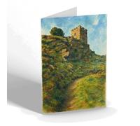 NOTELET - Duty Point Tower, Lee Abbey, Lynton - Vintage Art Style