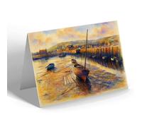 NOTELET - Ebb Tide, West Bay - Vintage Art Style