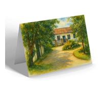 NOTELET - Entrance to Lounge, St Mary's Camp, Brixham - Vintage Art Style