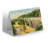 NOTELET - Esplanade & Sunken Gardens Southend-on-Sea b - Vintage Art Style