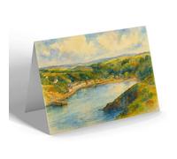 NOTELET - Fishguard from the West - Vintage Art Style