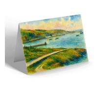 NOTELET - Fishguard Harbour (d) - Vintage Art Style