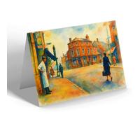 NOTELET - Five Ways, Cradley Heath - Vintage Art Style