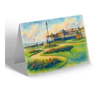 NOTELET - Floral Pavilion/Victoria Gdns New Brighton b - Vintage Art Style
