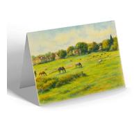 NOTELET - Forest Ponies, Lyndhurst - Vintage Art Style