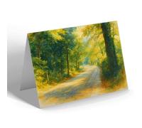NOTELET - Forest Road, East Horsley (b) - Vintage Art Style