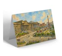 NOTELET - Free Library Walker Art Gallery Liverpool b - Vintage Art Style