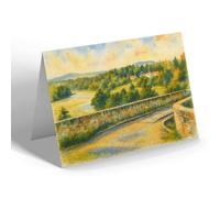 NOTELET - From Old Spey Bridge, Grantown-on-Spey - Vintage Art Style