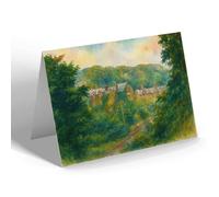 NOTELET - Furness Abbey Hotel, from the Railway - Vintage Art Style