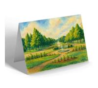 NOTELET - Gardens Parkway, Welwyn Garden City - Vintage Art Style